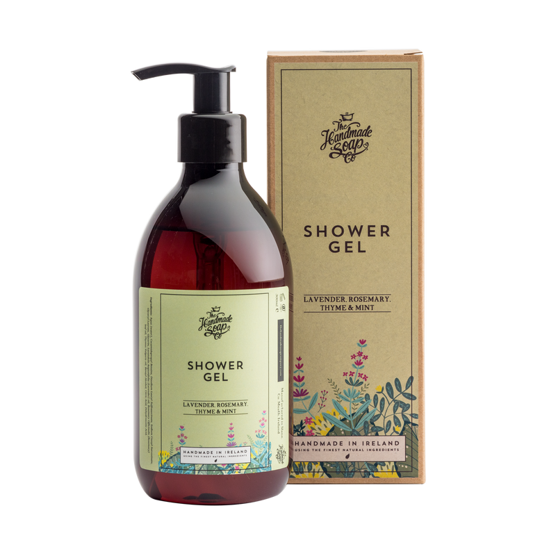 The Handmade Soap Company -    Lavender, Rosemary & Mint Shower Gel (300ml)